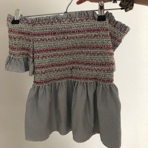 Off the shoulder top